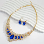 Maevina Zafiros Jewelry Set | Gold