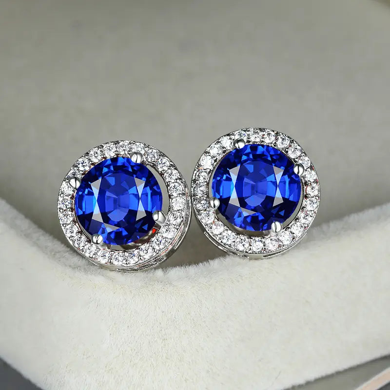 Lúcia Celestine Earrings | White Gold