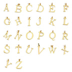 Layered Initial Necklace | Gold