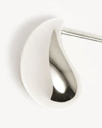 Mato Drop Earrings | White Gold