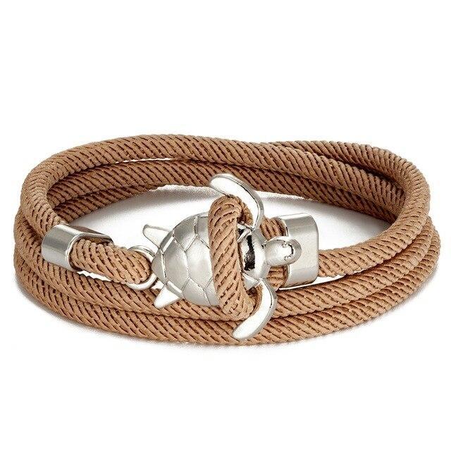 Handmade Sea Turtle Bracelet | Sustainable Ocean-Inspired Jewelry